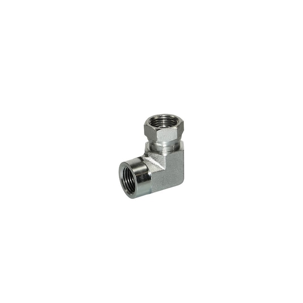 Bedford Precision Parts Bedford Precision Swivel Adapter 1/2in NPTf x 1/2in NPSf 90 12-431 - main